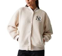 New Era Giacca da donna oversize SHERPA Bomber NY Yankees, beige., XXL