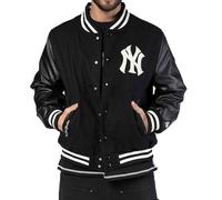 New Era - Giacca MLB New York Yankees World Series Varsity, Nero , s