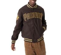 New Era - Giacca MLB San Diego Padres Patch Varsity, marrone, XL