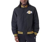New Era - Giacca NBA Los Angeles Lakers Script Bomber, Nero , L