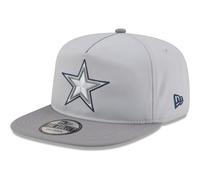 New Era GOLFER Snapback Cappello Allenamento 2024 Dallas Cowboys Grigio, Grigio, Taglia unica