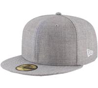 New Era Grigio Heather Bianco 59Fifty Fitted Cap Uomo