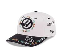 New Era Haas F1 Team, merchandising ufficiale 2025, edizione speciale del GP del Messico, berretto da baseball Esteban Ocon Drivers, cappello regolabile