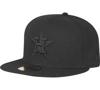 New Era Houston Astros Black On Cap 59Fifty Fitted Speciale Edizione Limitata