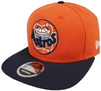 New Era Houston Astros Cooperstown Classiche Arancio Snapback Cap 9fifty Limited