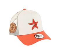 New Era Houston Astros MLB Stone Orange Established 1962 Sidepatch Cooperstown A-Frame Trucker cap - One-Size