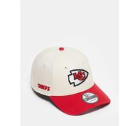 New Era - Kansas City Chiefs 9forty - Cappellino bianco con visiera rossa a contrasto-Multicolore One Size