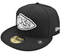New Era Kansas City Chiefs Black Bianco Cap 59Fifty 5950 Fitted