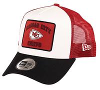 New Era Kansas City Chiefs NFL Patch A-Frame Adjustable Trucker cap - One-Size