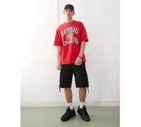 New Era - Kansas City Chiefs - T-shirt comoda rossa-Rosso M