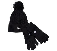 New Era Kids Beanie Set Unisex - Cappelli e berretti in maglia Nero - Taglia One Size - Wool Black One Size