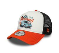 New Era Kids Cap 9forty Berretto da baseball Berretto da camionista MLB fumetti Disney bambini, Racing Auto Orange#38299, 4-6 Anni