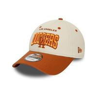 New Era LA Berretto MLB Baseball Los Angeles Dodgers 9Forty Regolabile Strapback Cappellino Beige Marrone