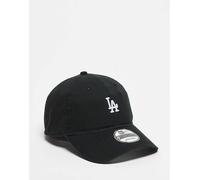 New Era - LA Dodgers 9twenty - Cappellino non strutturato nero slavato con logo piccolo One Size