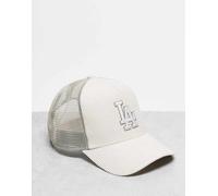 New Era - LA Dodgers - Cappello stile trucker beige in velluto a coste-Neutro One Size