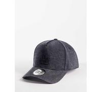 New Era - LA Dodgers E-frame - Cappellino in denim da donna nero slavato One Size