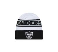 New Era Las Vegas Raiders NFL 2023 Sideline Tech Knit OTC White Beanie
