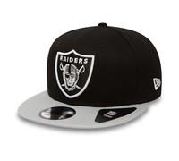New Era Las Vegas Raiders NFL Cotton Block Nero Grigio Berretto 9Fifty Regolabile con Snapback