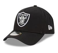 New Era Las Vegas Raiders NFL Evergreen Nero Berretto Regolabile del Modello 9Forty A-Frame