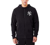 New Era League Essntls Felpa con Cappuccio da Uomo