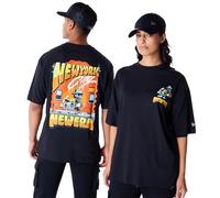 New Era Location Graphic New York - Maglietta oversize, colore: Nero, Nero , L