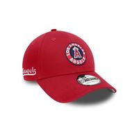 New Era Los Angeles Angels MLB Teamlogo Rosso 39Thirty Berretto Elasticizzato