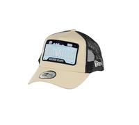 New Era Los Angeles Berretto da Camionista A-Frame Regolabile Cappellino California Maglia Toppa Beige