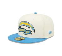 New Era Los Angeles Chargers NFL 2022 Sideline Chrome White 59Fifty Basecap