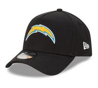 New Era Los Angeles Chargers NFL Evergreen Nero Berretto Regolabile del Modello 9Forty A-Frame