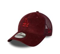New Era Los Angeles Dodgers 9Twenty Cappello Trucker Cord Rosso Scuro