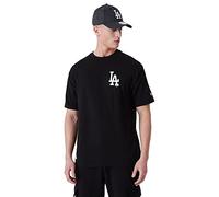 New Era Los Angeles Dodgers Black White MLB League Essentials Oversized T- Shirt