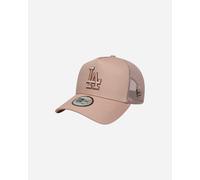 New Era MLB Outline LA Dodgers 9FORTY E-Frame Trucker Cap, Rosa pastello, Taglia unica