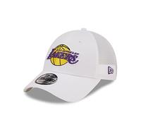 New Era Los Angeles Lakers NBA Home Field White 9Forty Trucker Strapback cap