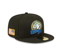 New Era Los Angeles Rams NFL Salute to Service 2022 Black 59Fifty Basecap