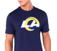 New Era Nfl Regular Los Angeles Rams Short Sleeve T-shirt Blu XS Uomo