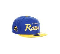 New Era Los Angeles Rams NFL Two Tone Blu Giallo 9Fifty Original Fit Berretto Regolabile con Snapback