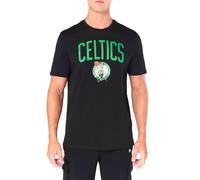 New Era Maglietta a Maniche Corte da Uomo NBA BOSCEL 60505459 Nero