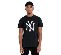 T-shirt New Era MLB Regular Logo New York Yankees manica corta nero bianco - S
