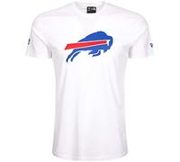 New Era - Maglietta con Logo NFL Buffalo Bills Team - Bianco