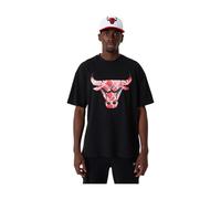 New Era - Magliette Chicago Bulls NBA Infill Logo - - Tops - Uomo - Nero - L