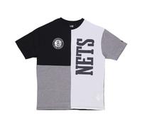 New Era - Magliette con logo Brooklyn Nets Nero/Grigio - - Tops - Uomo - Multicolore - L