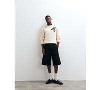 New Era - Maglione lavorato beige con logo-Neutro 2XL