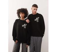 New Era - Maglione nero con logo XL