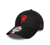 New Era Manchester United 9FORTY - Cappello regolabile a righe nere