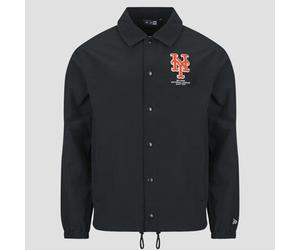 New Era Mantella MLB COACHES JACKET NEW YORK METS in Nero EU S