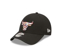 New Era Mens 9Forty Seasonal Infill Cap ~ Chicago Bulls nero