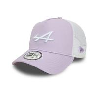 New Era Mens E Frame Trucker ~ Alpine Racing lilla