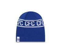 New Era Mens Wordmark Skull Beanie ~ Chelsea FC blu