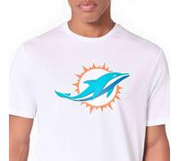New Era Miami Dolphins NFL Team Logo Bianco Maglietta