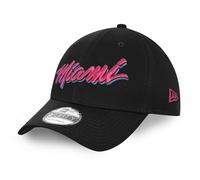 New Era Miami Heat 9forty Adjustable Snapback cap NBA Essential Black/Pink - One-Size